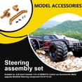 thumbnail image 2 of Kit de dirección de piezas RC Professional Rock Crawler Climbing de vehículos multicolor de metal resistente reemplazo para 44571 J3 Gold 1 set Inevent FN001430-01, 2 of 7