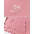 thumbnail image 7 of OYYN Girls Graphic Jogging Suits Sweatsuits 2 Piece Set Oversized Hoodie and Sweatpants Clothes (Pink 7-8 Years), 7 of 7