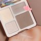 thumbnail image 3 of Paleta de sombras de ojos naturales, mate, brillantes y suaves, 9 colores, pigmentos en polvo, resistentes al agua, de larga duración, no se desvanecen fácilmente, cosmética, 3 of 5