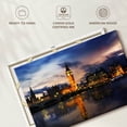 thumbnail image 6 of Elephant Stock Houses Of Parliament And Big Ben Wall Art - Horizontal Canvas Wall Art - Living Room Wall Decor - City Canvas - Blue And Orange Decor - 51" x 34", 6 of 8