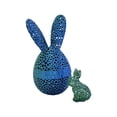 thumbnail image 1 of asddcavvf 3D Printed Easter Bunny Egg Set Hollow Rabbit Ornament Collectible Figure Unique & Home, 1 of 7
