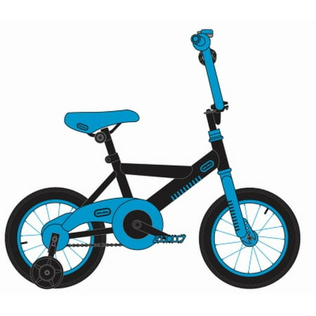 Boys' Bike, Blue/Black, 12-In.