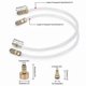 thumbnail image 4 of Hydraulic Steering Bleed Kit with Hose and Filler for Marine Boat Systems, 4 of 5