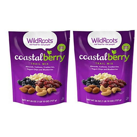 Wild Roots 100% Trail Mix Coastal Berry Blend (2 Pack - 26 Oz Ea)
