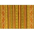 thumbnail image 1 of Ahgly Company Indoor Rectangle Oriental Yellow Modern Area Rugs, 2' x 5', 1 of 4