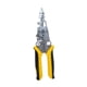 thumbnail image 3 of Pelacables multifuncional, crimpadora, diseño ergonómico, profesional, antideslizante. Mango negro amarillo, 3 of 9