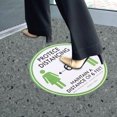 thumbnail image 3 of LAFGUR Distancing Floor Sticker, Floor Signs Sticker, 5PCS School Hospital For Market Public Place, 3 of 8