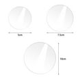 thumbnail image 6 of 10Pcs Christmas Pendants Transparent Burr Free Smooth Edge Hanging Hole Design Durable Acrylic Christmas Ornament Blanks DIY Pendants for Home, 6 of 8