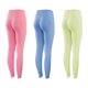 thumbnail image 4 of Pantalones de yoga de cintura alta con pliegues para mujer, estilo europeo y americano, sin costuras, con corte en T, color melocotón, 4 of 6