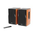 thumbnail image 1 of Edifier R1380DB Haut-Parleurs de Bibliothèque Bluetooth Actifs - Entrée Optique/coaxiale - Haut-Parleur d'Écran de Studio Sans Fil 2.0 - 42W RMS - Grain de Bois, 1 of 5