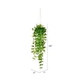 thumbnail image 3 of Vickerman 29" Artificial Green Mini Leaf Ivy in Hanging Pot., 3 of 6