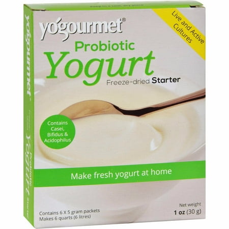 - Yogourmet Yogurt Starter With Probiotics - 5 G Each / Pack Of 6