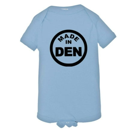 

PleaseMeTees™ Baby From Born Made In Denver CO Logo Label Tag HQ Jumper
