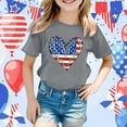 thumbnail image 2 of MAIHAN Usa 250th Anniversary Shirt 250 Anniversary Usa Summer America Patriotic Tee Tops 1776-2026 250th Usa 4th Of July Tshirt for Girls Boyss Tops for Girls Trendy Summer, 2 of 4