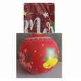 thumbnail image 7 of Fegute 60CM Inflatable Outdoor Christmas Ball Decor with Lamp PVC Weatherproof Holiday Decoration for Home Garden Porch Christmas Festive Display B, 7 of 7