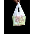 thumbnail image 6 of DAP Plastic Bags Durable Large HDPE T-Shirt Type Handle Bag, Thank You, 1000 Counts, 11" x 6.5" x 21", 6 of 6