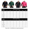 thumbnail image 6 of Mens Dress Shirt Button-Up Long Sleeve Regular Fit Shirt with Paisley Inner Contrast Hot Pink, 6 of 9