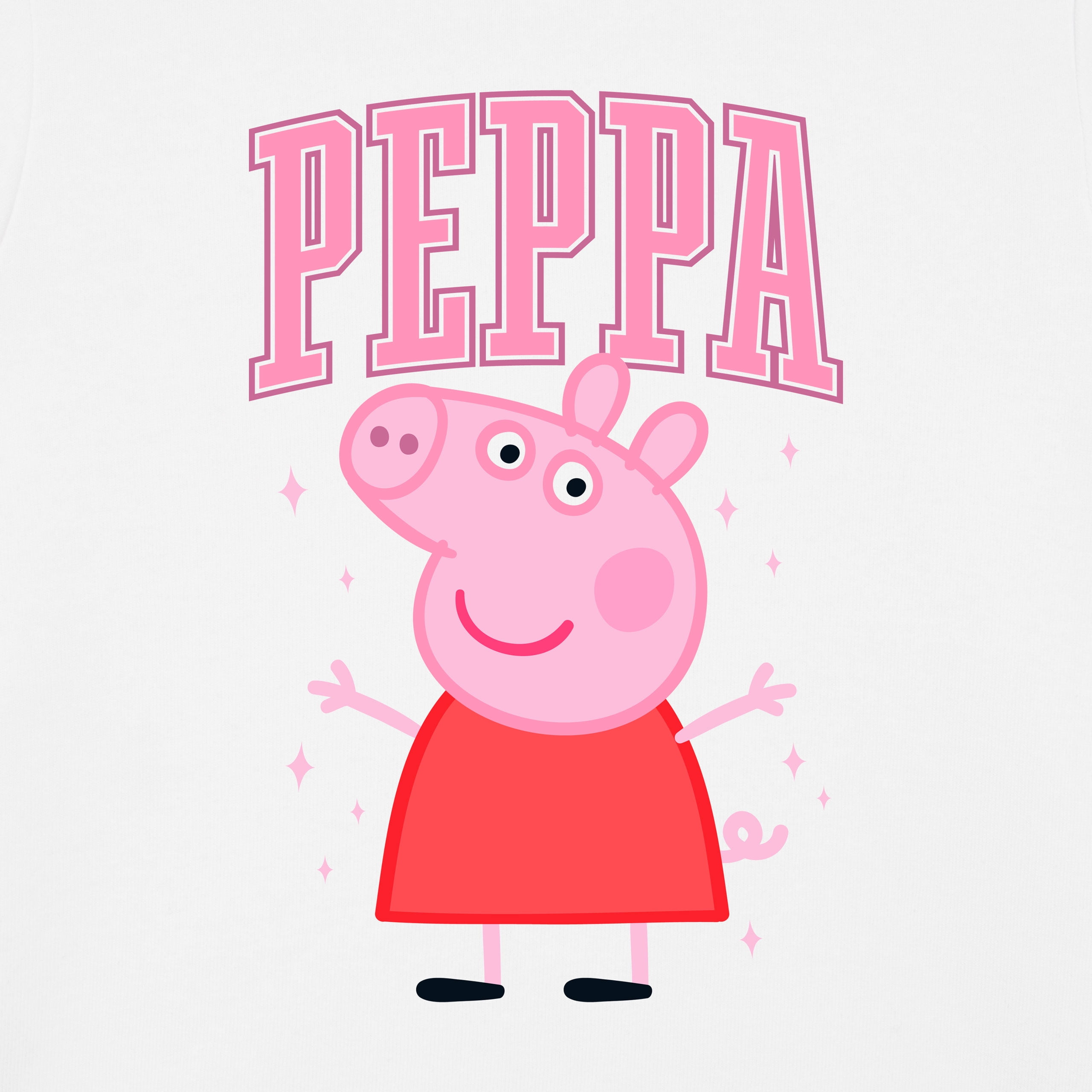 Peppa Pig Girls Peppa Sweatshirt White Sizes 4-8 - Walmart.com