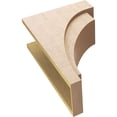 thumbnail image 6 of 12"W x 24"D x 36"H Classic Rivera Rough Cedar Woodgrain TimberThane Corbel, Primed Tan, 6 of 6