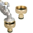 thumbnail image 3 of Brass Threaded Hose Tap Connector With Rubber Seal To Prevent Leakage Suitable For Garden Water Pipe And Faucet Connection, 3 of 9