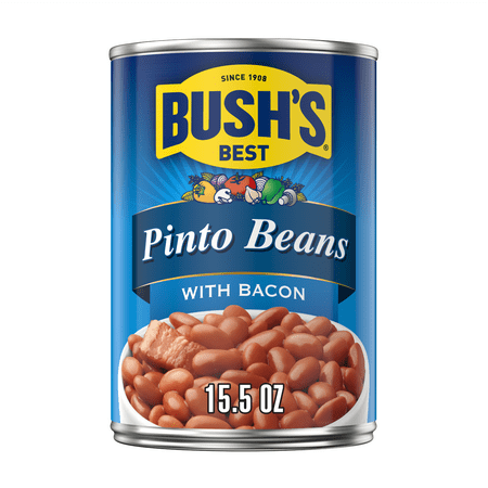 BUSH'S  Pinto Beans with Bacon  15.5 oz