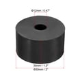 thumbnail image 2 of Uxcell 2"OD 0.47"ID 1.2"Thickness Neoprene Round Anti-vibration Isolation Pads, Black 10Pcs, 2 of 6