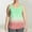 (Fashion 100)Green, variant on Fashion Women's Striped Printed Plus Size Tank Tops Summer Casual Loose Comfortable Round-Neck Vest Tops
