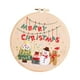 thumbnail image 2 of Kit de bordado navideño, punto de cruz, regalo de Navidad para adultos Muñeco de nieve y arbol, 2 of 9