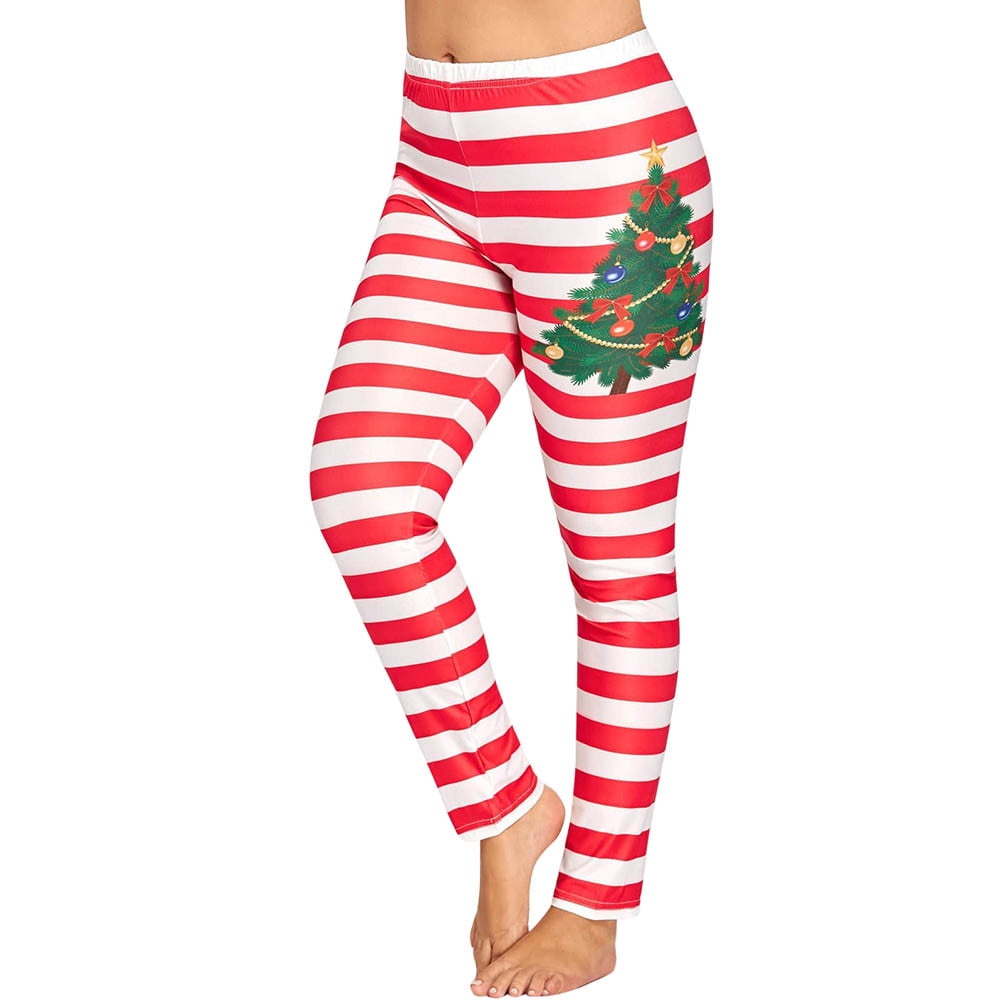 christmas athletic leggings