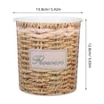 thumbnail image 2 of ADDHAT 2Ud Macetas Plásticas Con Autorriego Para Plantación Interior Y Exterior Color Marrón, 2 of 8