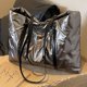 thumbnail image 3 of Mujer Puffy Down Hobo Bag Puffer Tote Bag Casual Satchel Sling Bag Bolsa de viaje, 3 of 9