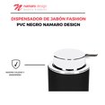thumbnail image 2 of Dispensador De Jabón Namaro Design Fashion Negro, 2 of 4