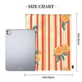 thumbnail image 2 of Leisure Draw String Mouth Backpack 16 X 14 Woven Band Durable Not Easy To Fall Off In Travel Portable Draw String Design Orangered Stripe Hand-Drawn Sketch_1, 2 of 8