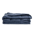 thumbnail image 2 of Pur Serenity Navy 12 lbs Microfiber Weighted Blanket 48"x72", 2 of 3