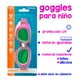 thumbnail image 2 of Goggles para Niño Natación Bestway 7 a 14 Años Verde con Fucsia, 2 of 4