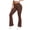 Brown, variant on YgkuHd Flared Leggings for Women Quick Dry High Waist Breathable Tummy Control Yoga Pants Gym Running,Navy_L