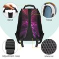 thumbnail image 4 of Garronmavis Purple Lightning Basketball Kids Boys Backpack 4-Piece Set, Sports Print School Bag with Lunch Bag, Pencil Case and Water Bottle Holder for Back to School, 4 of 8