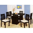 thumbnail image 1 of Comedor Kessa Muebles Leon 6 sillas Café, 1 of 2