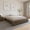 Gray, variant on Nexera James Queen Size Platform Bed Frame, Natural Blonde Oak