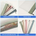 thumbnail image 3 of DEBGFS 8 Pcs Clear Cash Envelopes  Plastic Money Bags Money Bags with Zipper for Cash  Money Protector for Bills Bill Pockets Bags Cash Bags with Zipper Money Envelopes 4 Colors,8pcs, 3 of 7