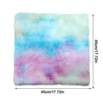 thumbnail image 4 of Rainbow Fleece Blanket Blanket for Sofa Soft Comfortable Plush Blanket for Sofa Bed Thick Fluffy Sofa Blanket for Winter Comfortable Bubble Blanket,Indoor Use,High Quality,Practical for Daily Use, 4 of 5