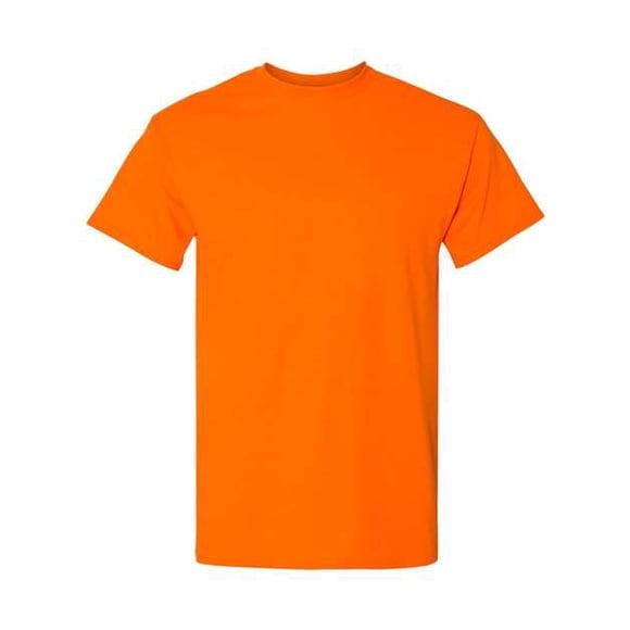 Gildan Adulto 5.5 oz., 50/50 Camiseta 5XL S Naranja Gildan 8000