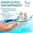 thumbnail image 5 of 100% Waterproof Cast Covers for Shower Arm - Tight Seal - 3pk Adult Reusable Cast Protectors - Half Arm Bag Sleeves, 5 of 7