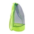 thumbnail image 1 of Bolsa de playa de malla grande Ligero para el entrenamiento de comestibles para gimnasio de picnic de deportes acuáticos Verde, 1 of 9