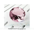 thumbnail image 3 of Zoogamo 4 / 100 mm Light Pink Diamond Shaped Glass Crystal Paperweight  Home Office Decor & Valentine's Day Gift Wedding Favors Centerpieces Decoration with Gift Box, 3 of 6