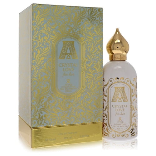 Eau De Parfum Spray ATTAR CRYSTAL LOVE FOR HER 3.4 Oz Attar