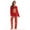 Red - Gingerbread, variant on Just Love Plush Pajama Sets for Women (Black - Buffalo Plaid, Small)