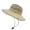 Khaki, variant on Sun Hat Wide Border Sunlight Protection Breathable Angling Hat Light Foldable Outdoor Pail Cap for Hiking Beach Camping Travel
