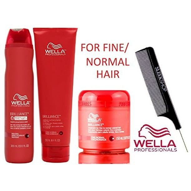 Wella Wella BRILLIANCE Shampoo & Conditioner for FINE to NORMAL