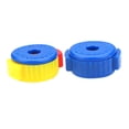 thumbnail image 5 of FRCOLOR Quick Release Cymbal Nuts for Drum Set Assorted Color Plastic 2pcs Small Size Easy Install, 5 of 8